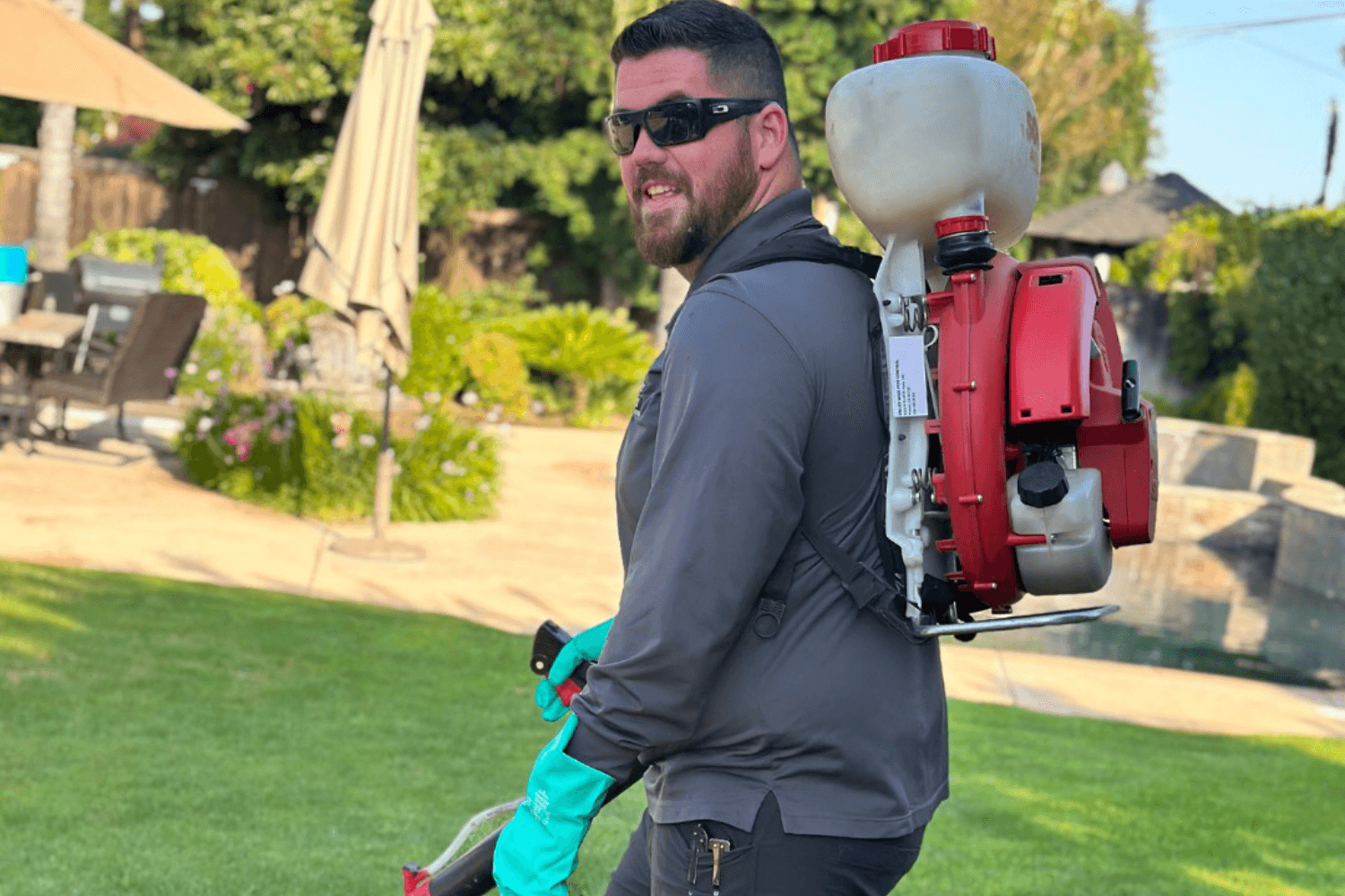 Pest control technician