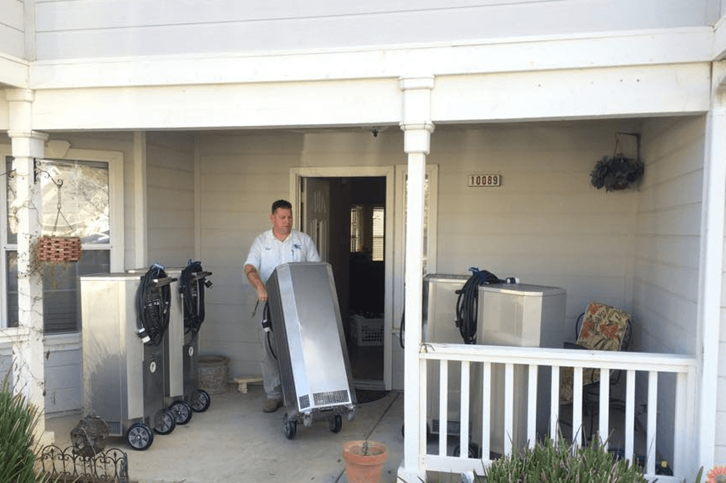 Full Property Protection Pest control technician working