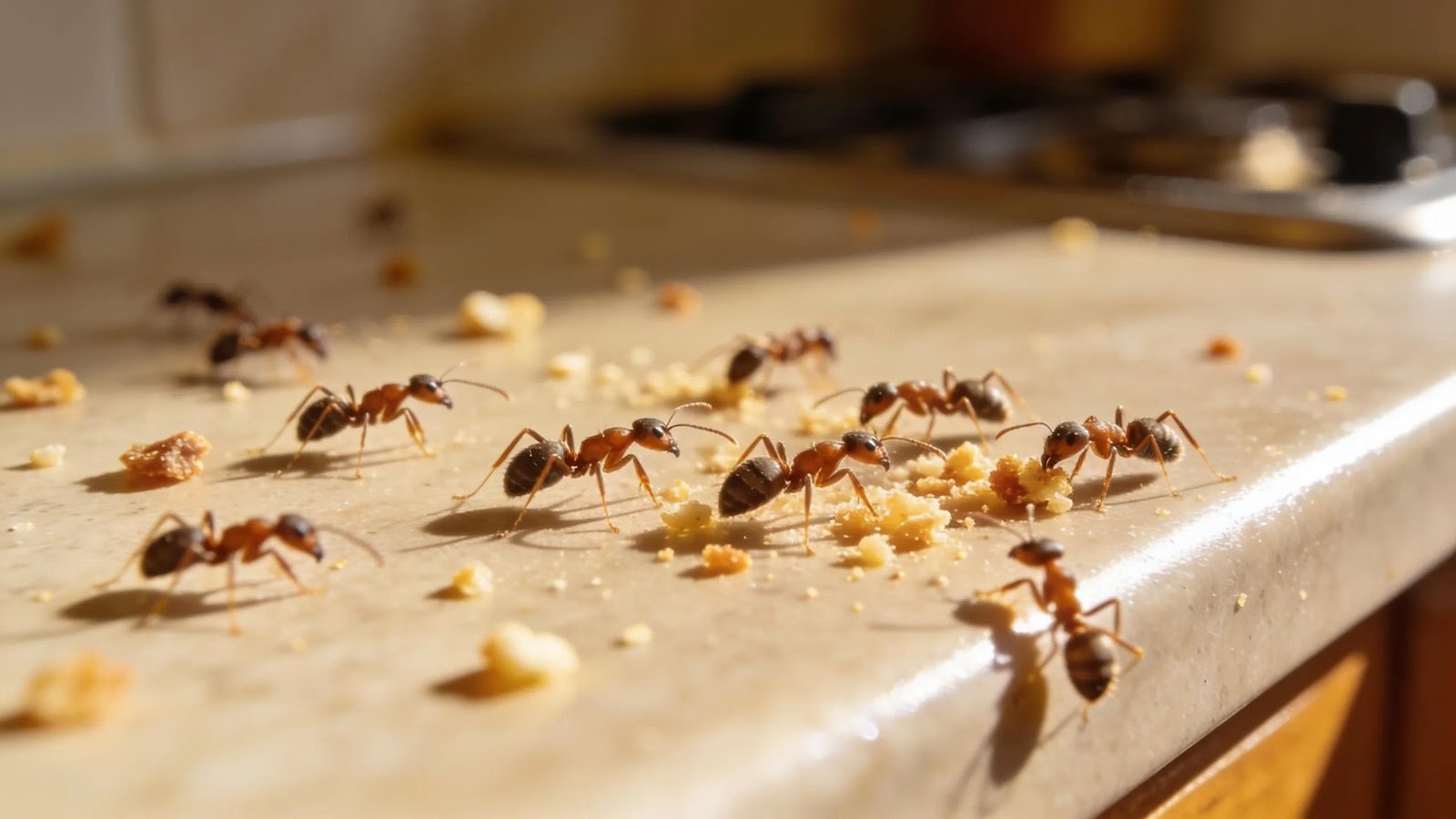Seeing Ants in Your Kitchen? What It Means and When It Becomes an Infestation