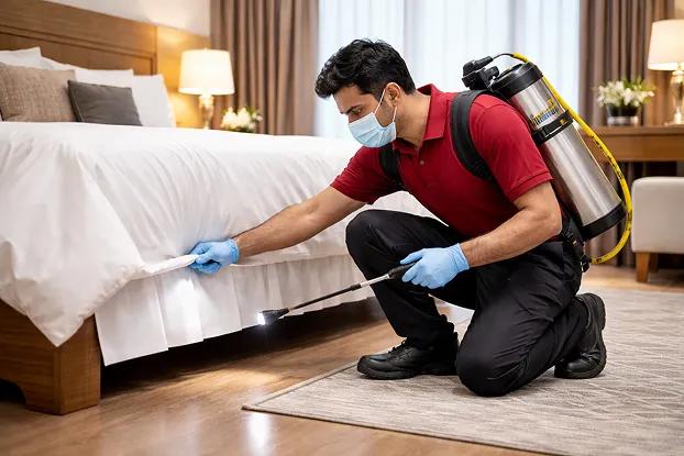 Bed bug treatment inspection