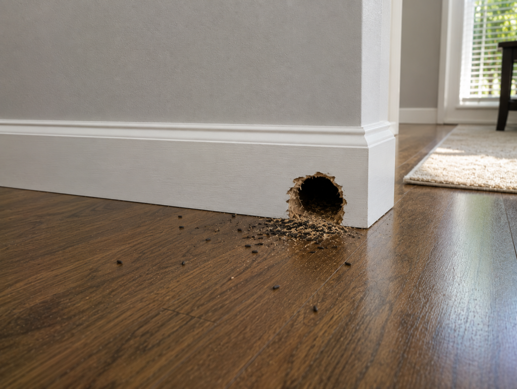 Rodent entry point